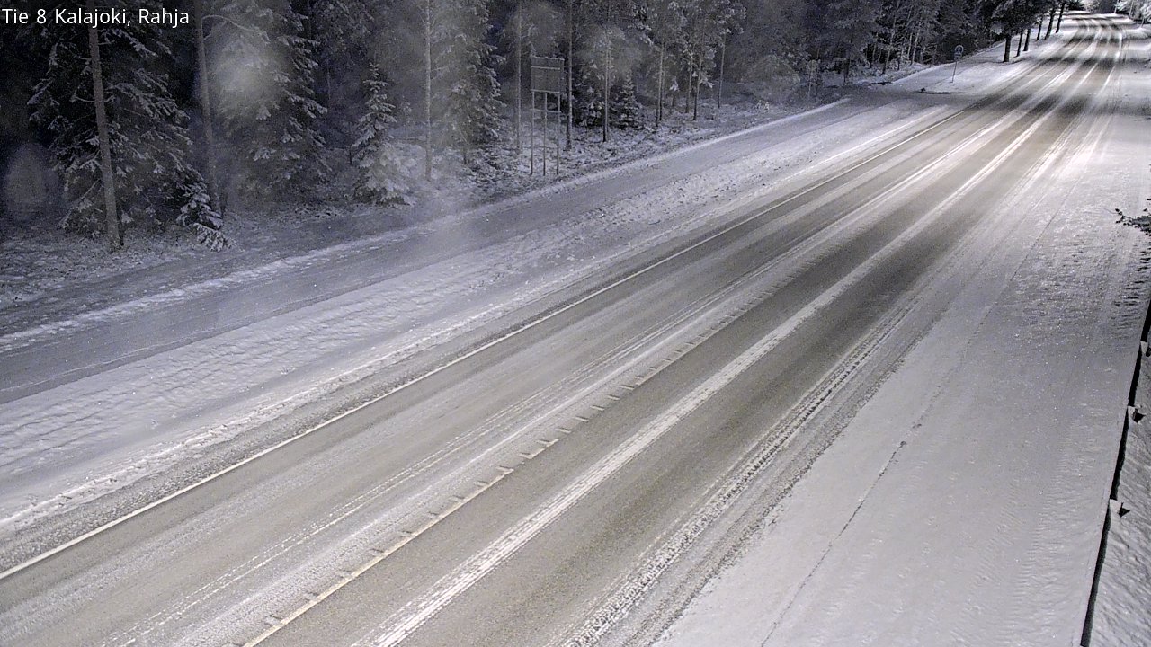 Weather Camera Image Road 8 Kalajoki, Rahja, Kalajoki, Pohjois-Pohjanmaa