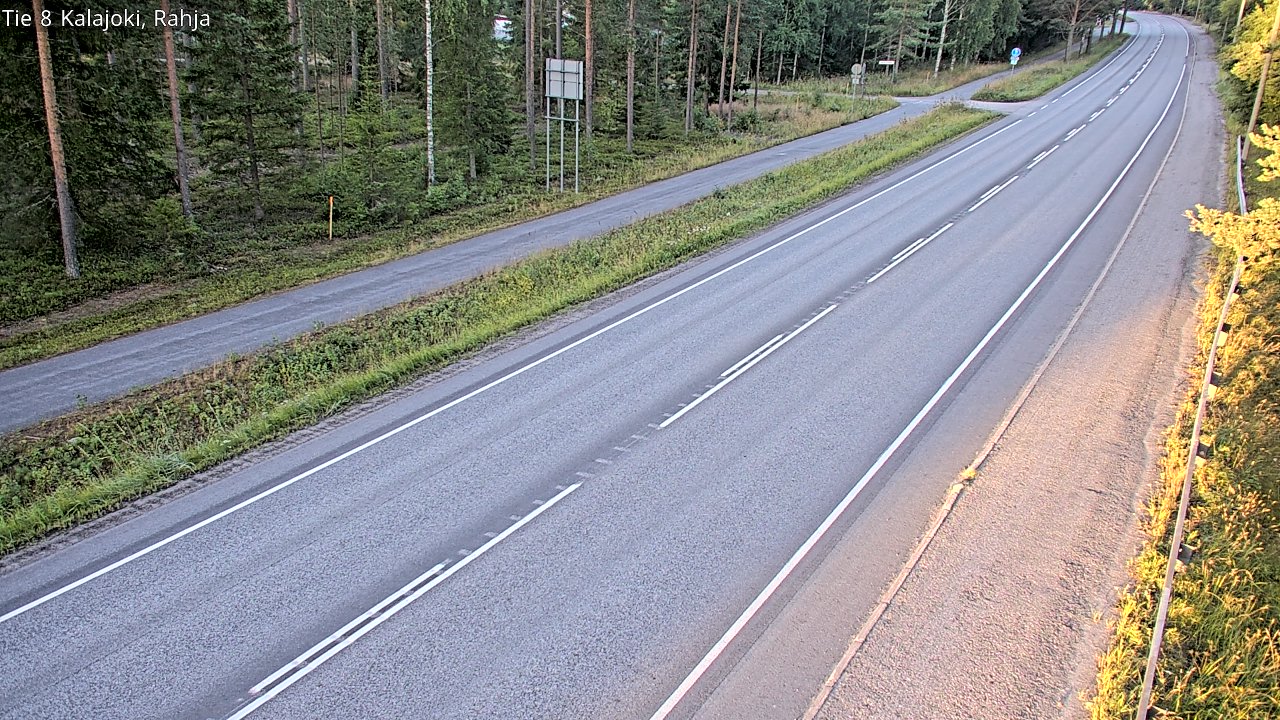 Kelikamerat Kuva Tie 8 Kalajoki, Rahja, Kalajoki, Pohjois-Pohjanmaa