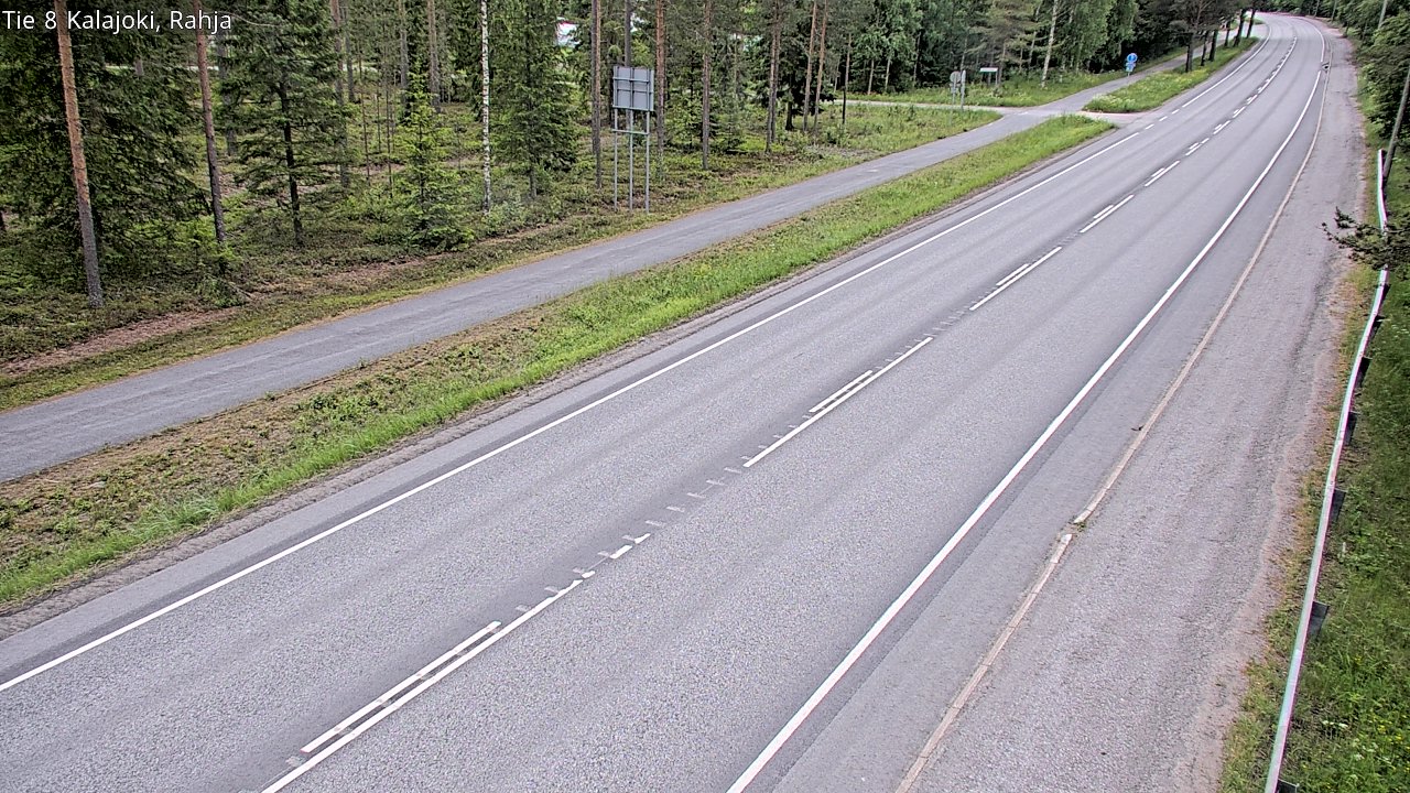 Kelikamerat Kuva Tie 8 Kalajoki, Rahja, Kalajoki, Pohjois-Pohjanmaa
