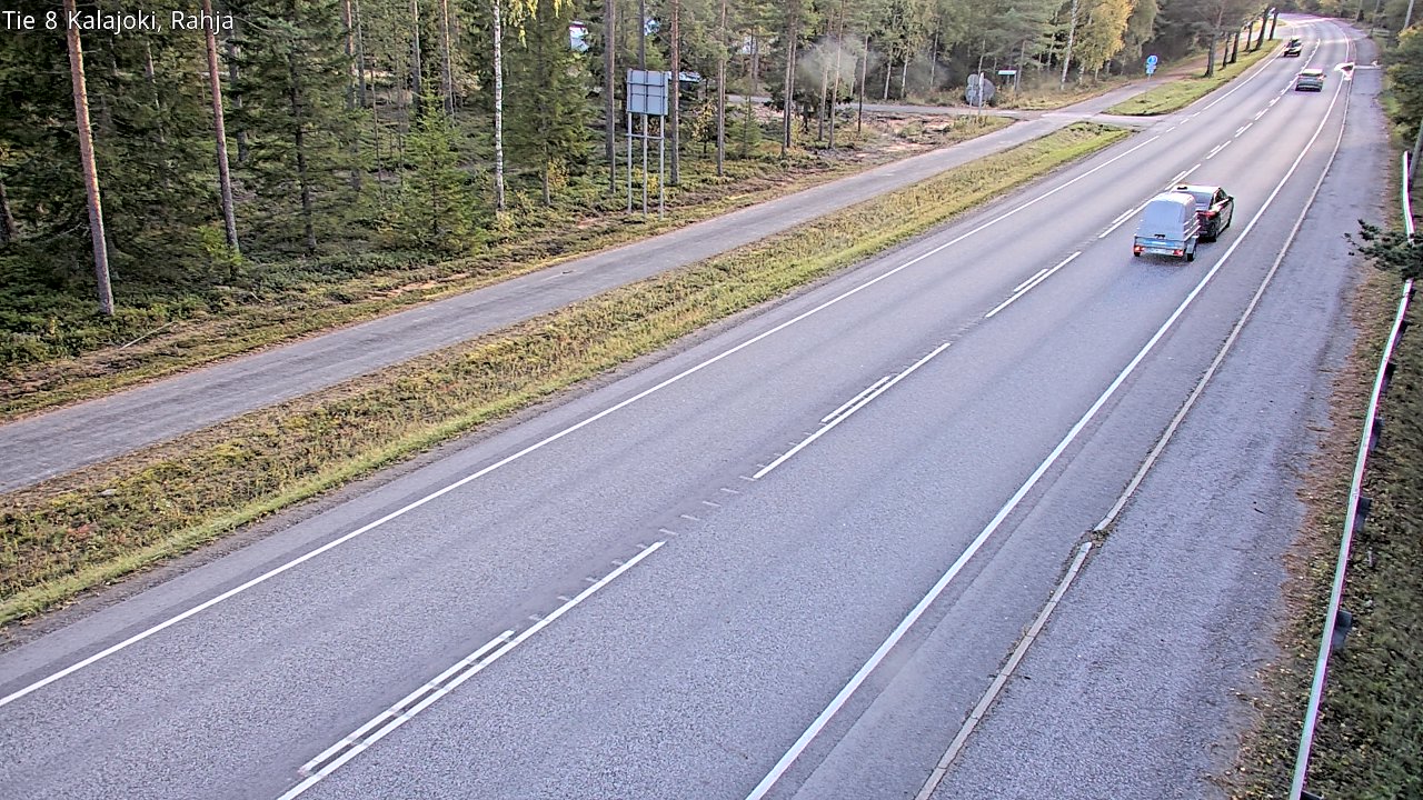 Kelikamerat Kuva Tie 8 Kalajoki, Rahja, Kalajoki, Pohjois-Pohjanmaa