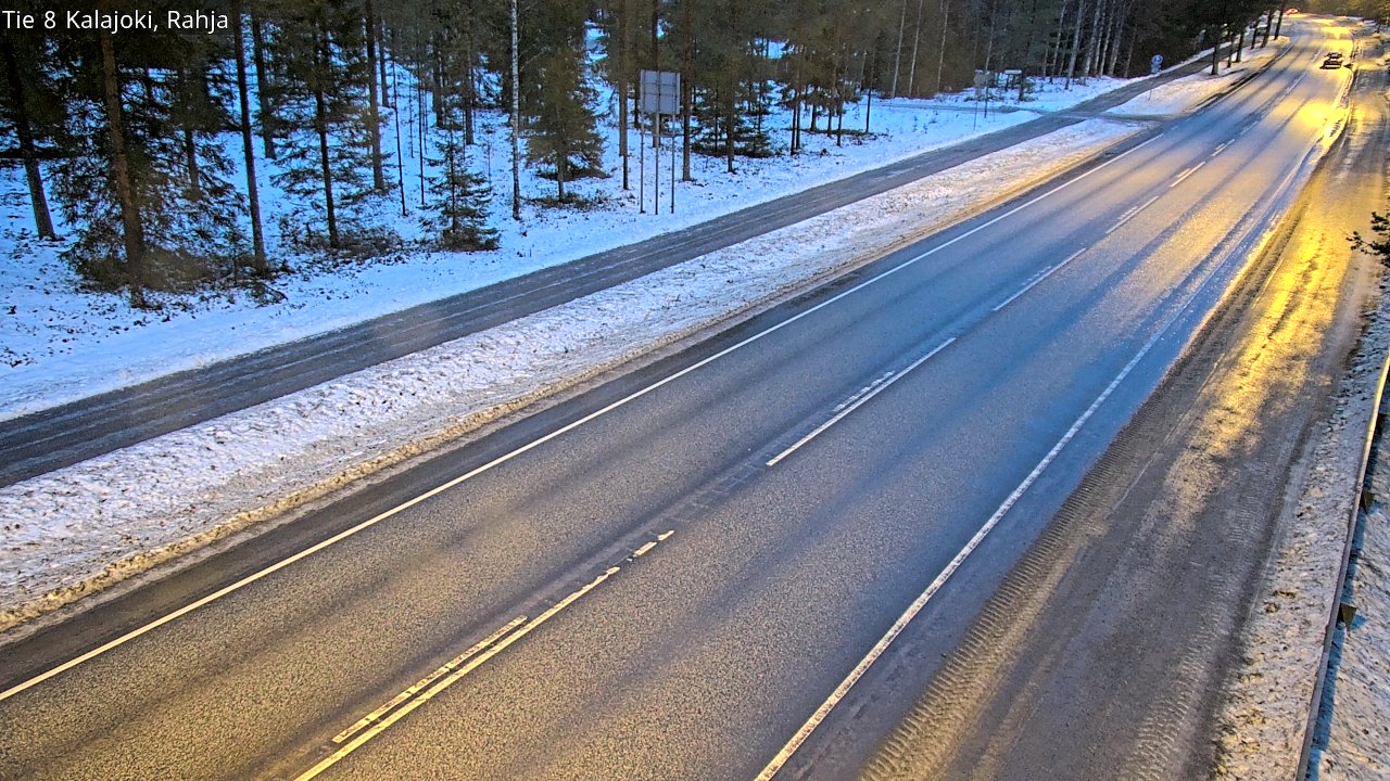 Weather Camera Image Road 8 Kalajoki, Rahja, Kalajoki, Pohjois-Pohjanmaa