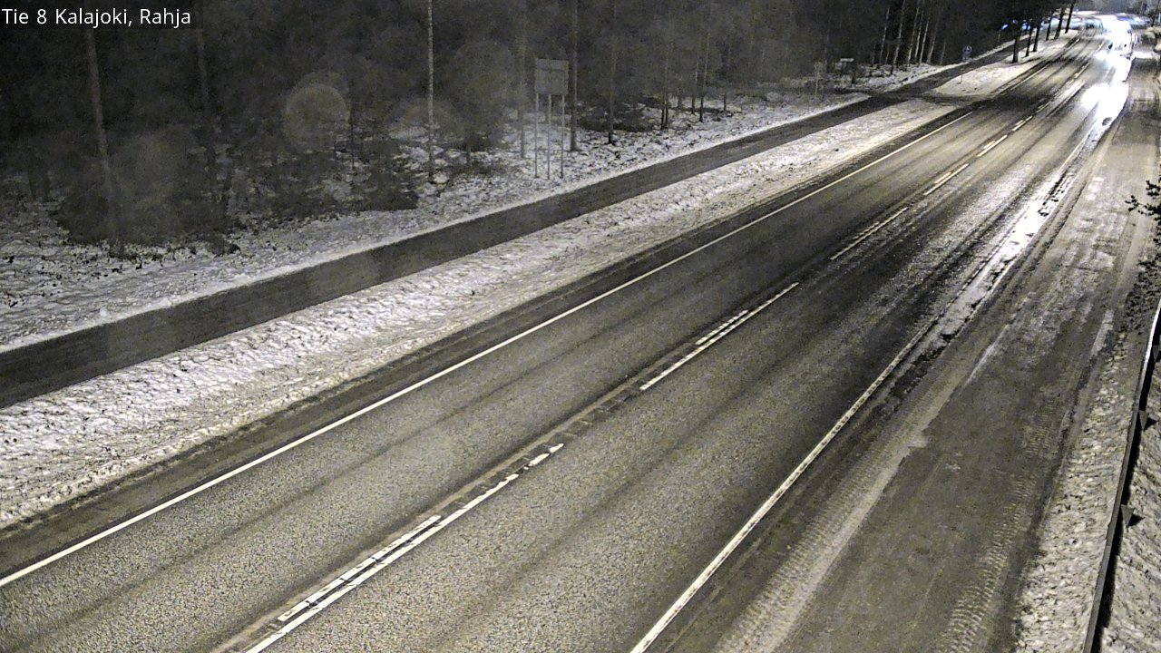 Weather Camera Image Väg 8 Kalajoki, Rahja, Kalajoki, Pohjois-Pohjanmaa