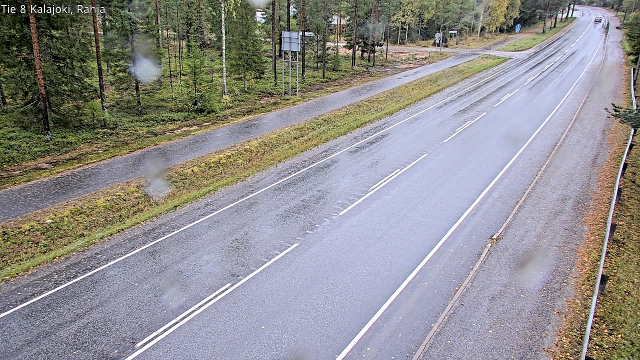 Weather Camera Image Väg 8 Kalajoki, Rahja, Kalajoki, Pohjois-Pohjanmaa