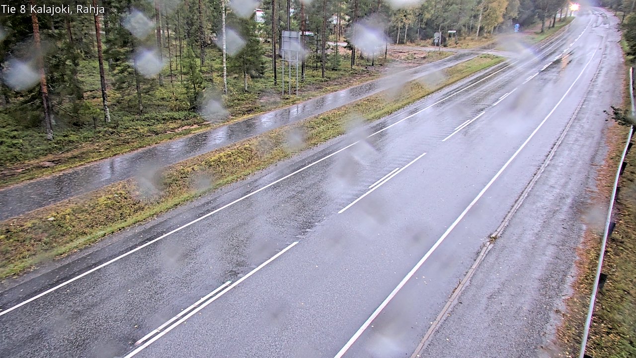 Weather Camera Image Road 8 Kalajoki, Rahja, Kalajoki, Pohjois-Pohjanmaa