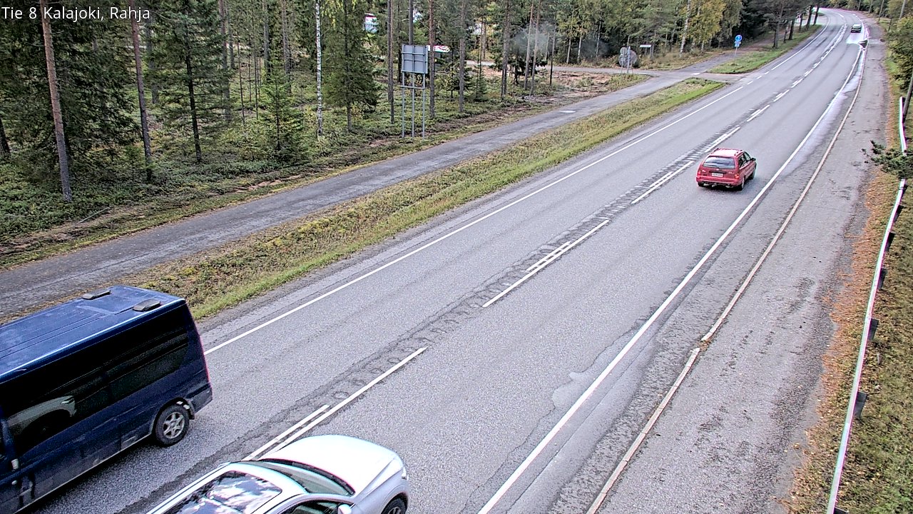 Kelikamerat Kuva Tie 8 Kalajoki, Rahja, Kalajoki, Pohjois-Pohjanmaa