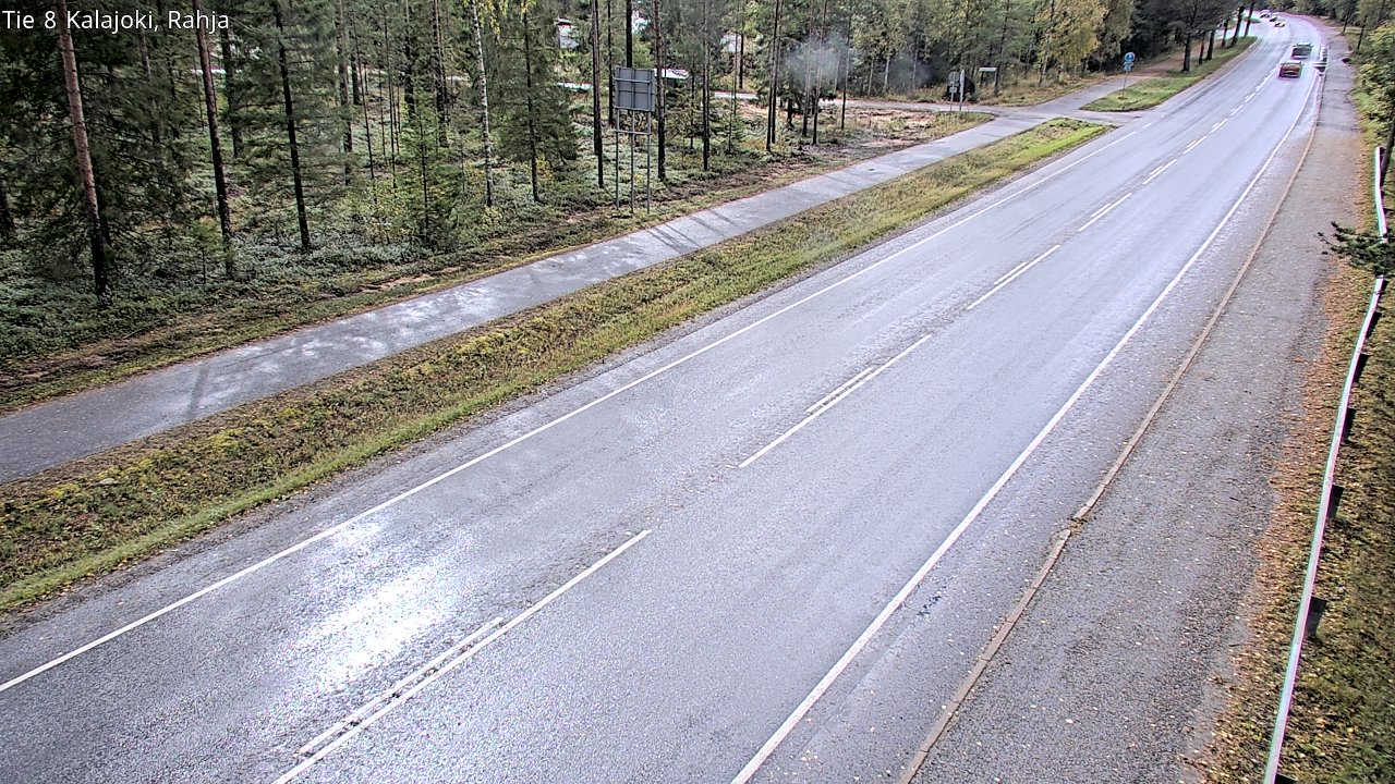 Weather Camera Image Väg 8 Kalajoki, Rahja, Kalajoki, Pohjois-Pohjanmaa