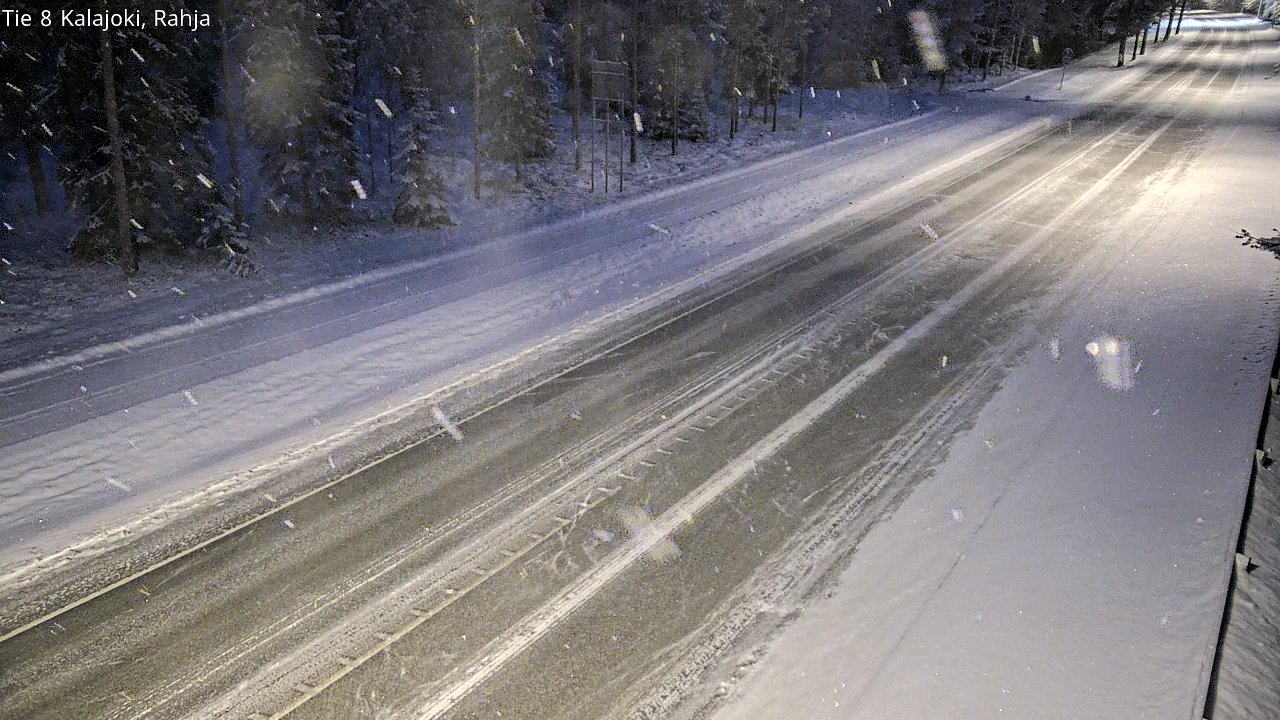 Kelikamerat Kuva Tie 8 Kalajoki, Rahja, Kalajoki, Pohjois-Pohjanmaa