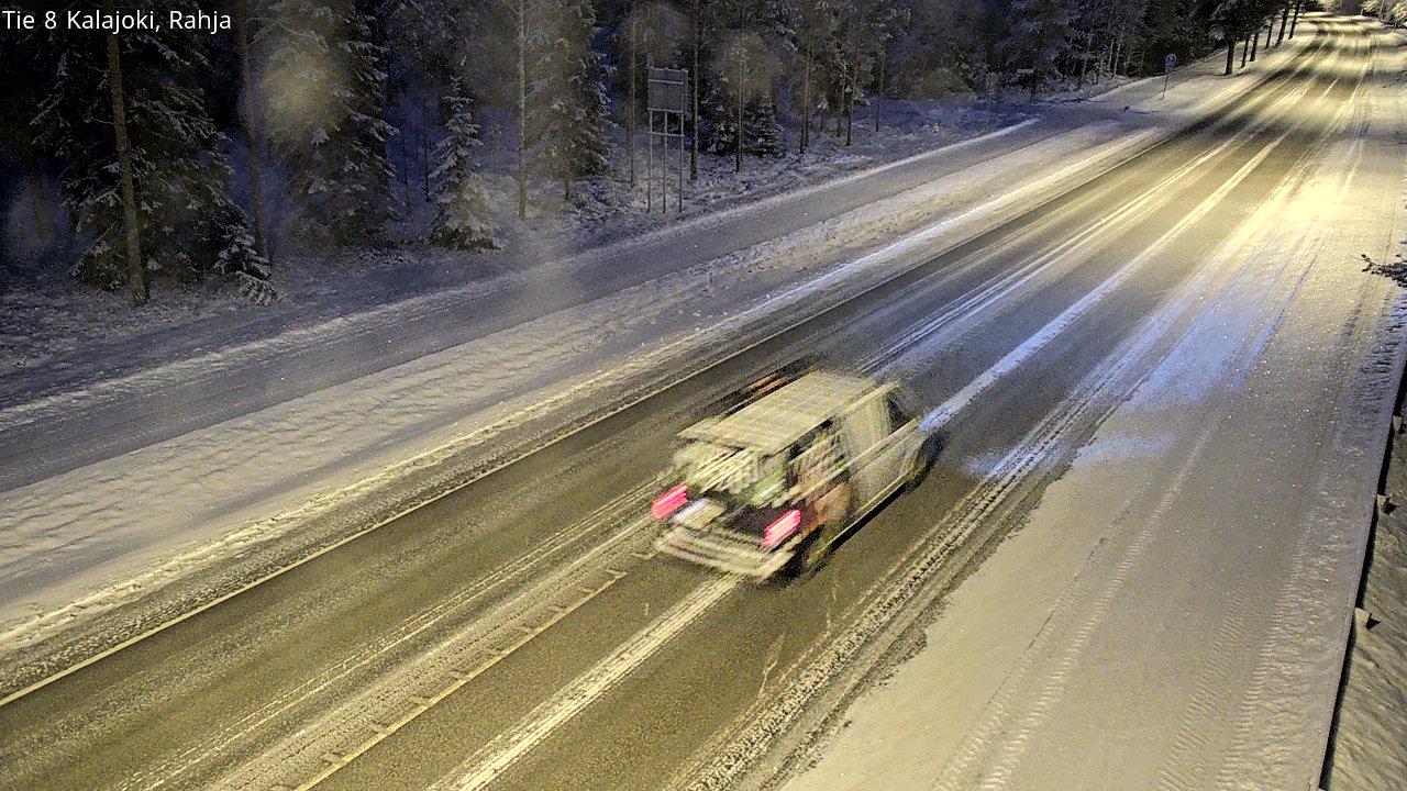 Kelikamerat Kuva Tie 8 Kalajoki, Rahja, Kalajoki, Pohjois-Pohjanmaa