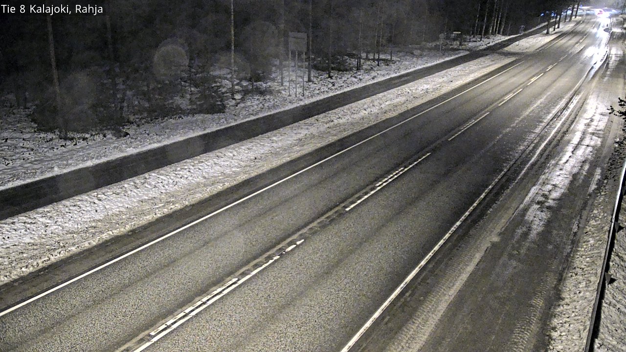 Weather Camera Image Väg 8 Kalajoki, Rahja, Kalajoki, Pohjois-Pohjanmaa