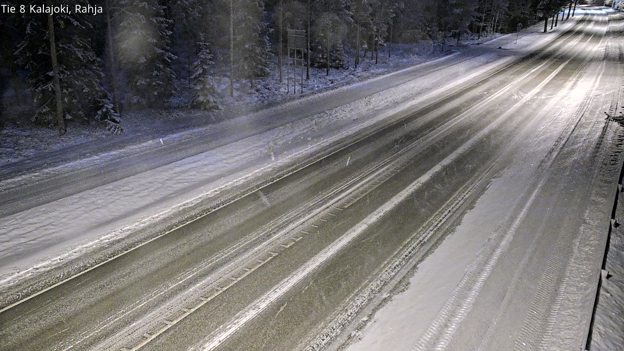 Kelikamerat Kuva Tie 8 Kalajoki, Rahja, Kalajoki, Pohjois-Pohjanmaa