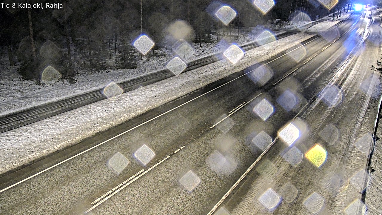 Weather Camera Image Väg 8 Kalajoki, Rahja, Kalajoki, Pohjois-Pohjanmaa