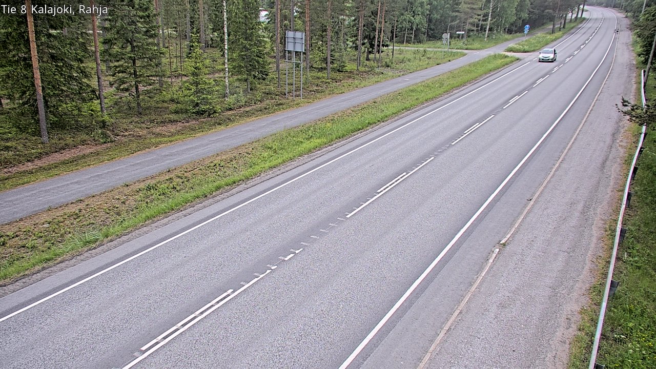 Kelikamerat Kuva Tie 8 Kalajoki, Rahja, Kalajoki, Pohjois-Pohjanmaa