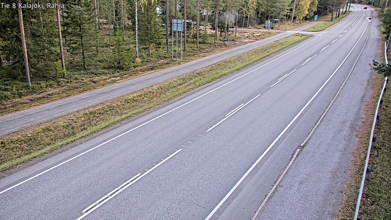 Kelikamerat Kuva Tie 8 Kalajoki, Rahja, Kalajoki, Pohjois-Pohjanmaa