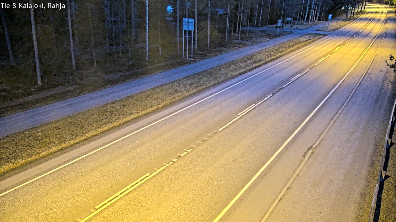 Kelikamerat Kuva Tie 8 Kalajoki, Rahja, Kalajoki, Pohjois-Pohjanmaa