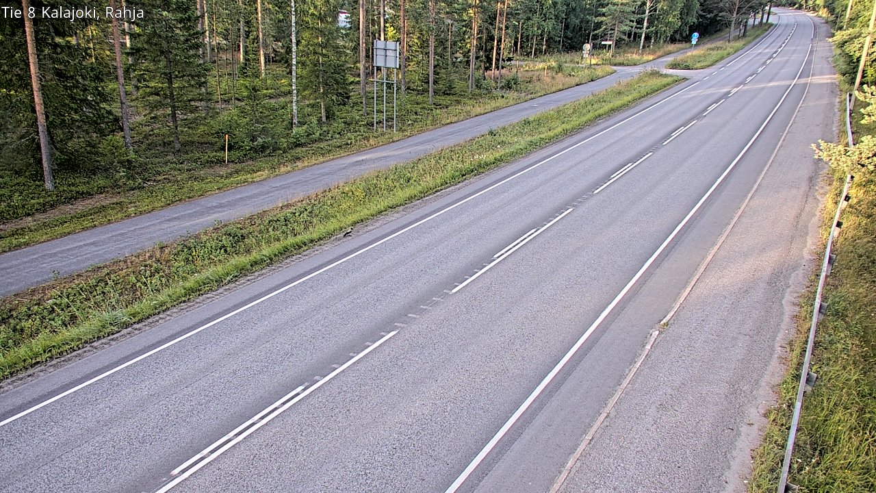 Kelikamerat Kuva Tie 8 Kalajoki, Rahja, Kalajoki, Pohjois-Pohjanmaa