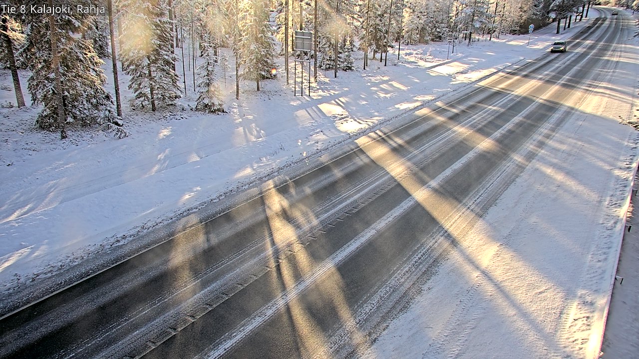 Weather Camera Image Väg 8 Kalajoki, Rahja, Kalajoki, Pohjois-Pohjanmaa