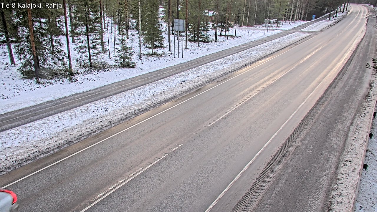 Weather Camera Image Väg 8 Kalajoki, Rahja, Kalajoki, Pohjois-Pohjanmaa
