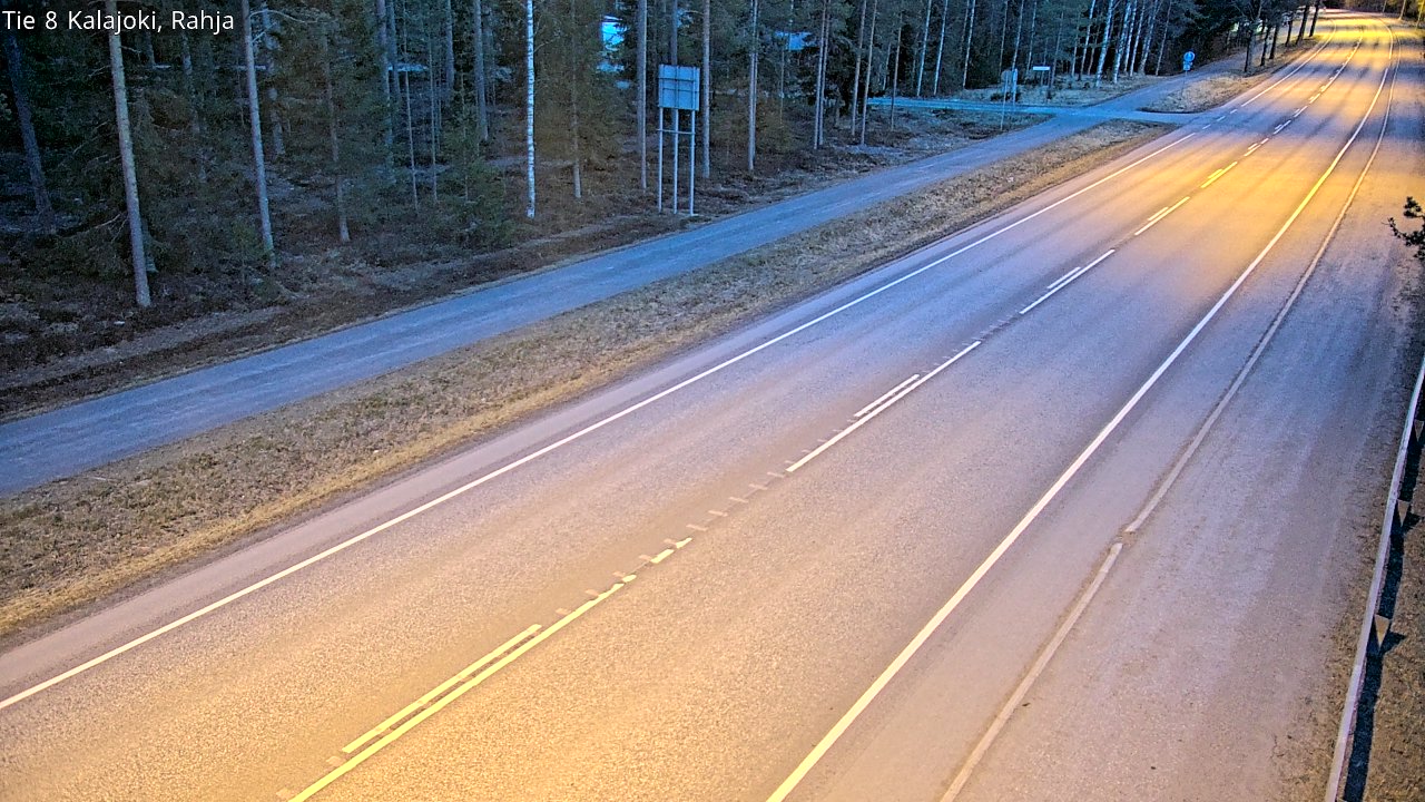 Weather Camera Image Road 8 Kalajoki, Rahja, Kalajoki, Pohjois-Pohjanmaa