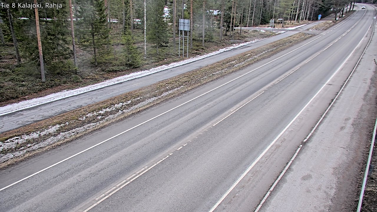 Kelikamerat Kuva Tie 8 Kalajoki, Rahja, Kalajoki, Pohjois-Pohjanmaa