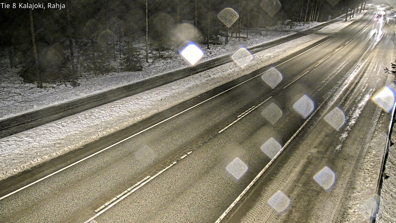Weather Camera Image Väg 8 Kalajoki, Rahja, Kalajoki, Pohjois-Pohjanmaa