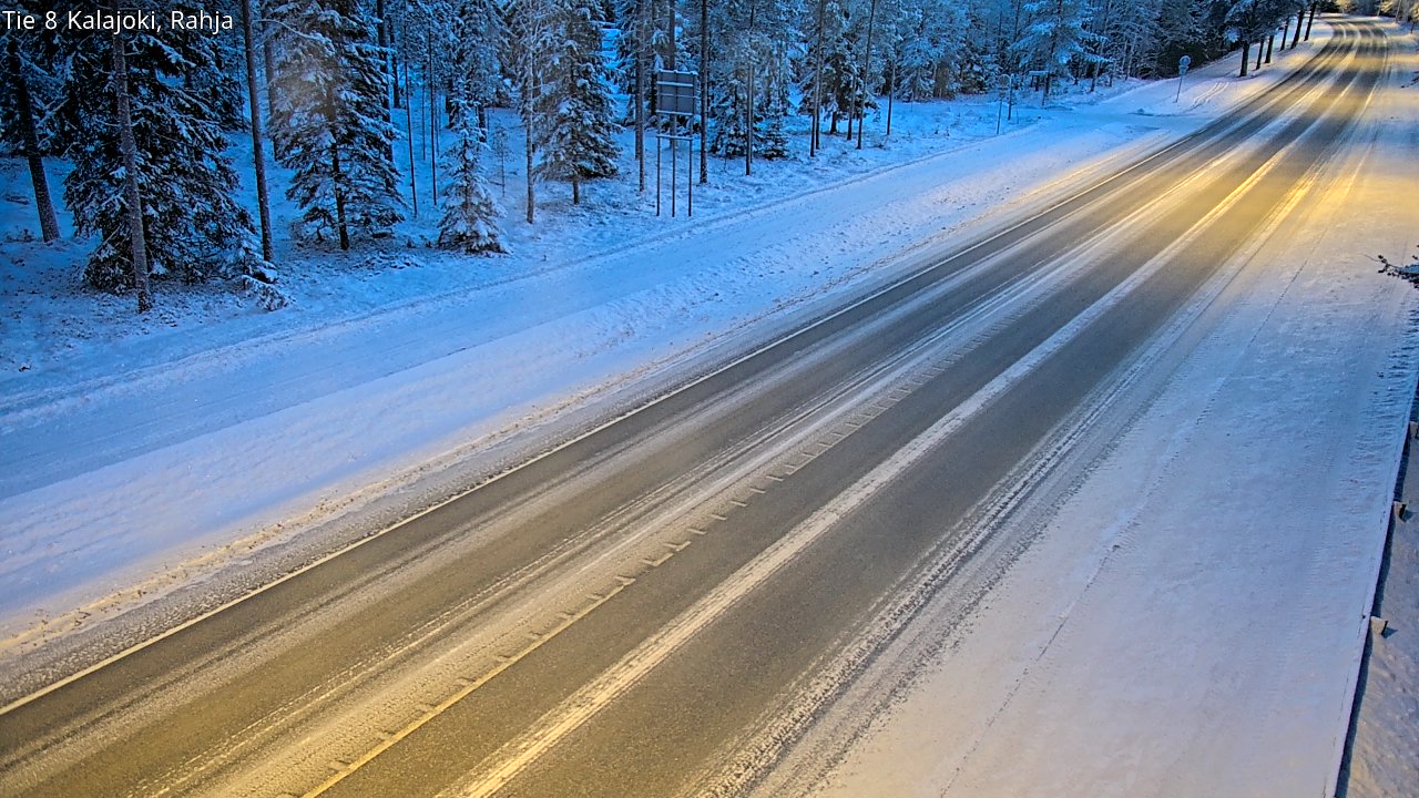 Weather Camera Image Road 8 Kalajoki, Rahja, Kalajoki, Pohjois-Pohjanmaa