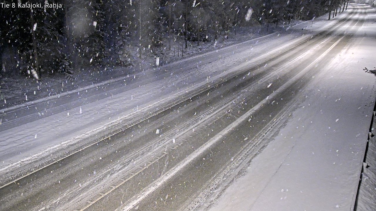 Kelikamerat Kuva Tie 8 Kalajoki, Rahja, Kalajoki, Pohjois-Pohjanmaa