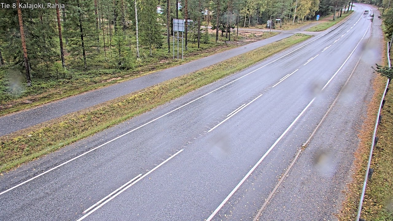 Weather Camera Image Väg 8 Kalajoki, Rahja, Kalajoki, Pohjois-Pohjanmaa