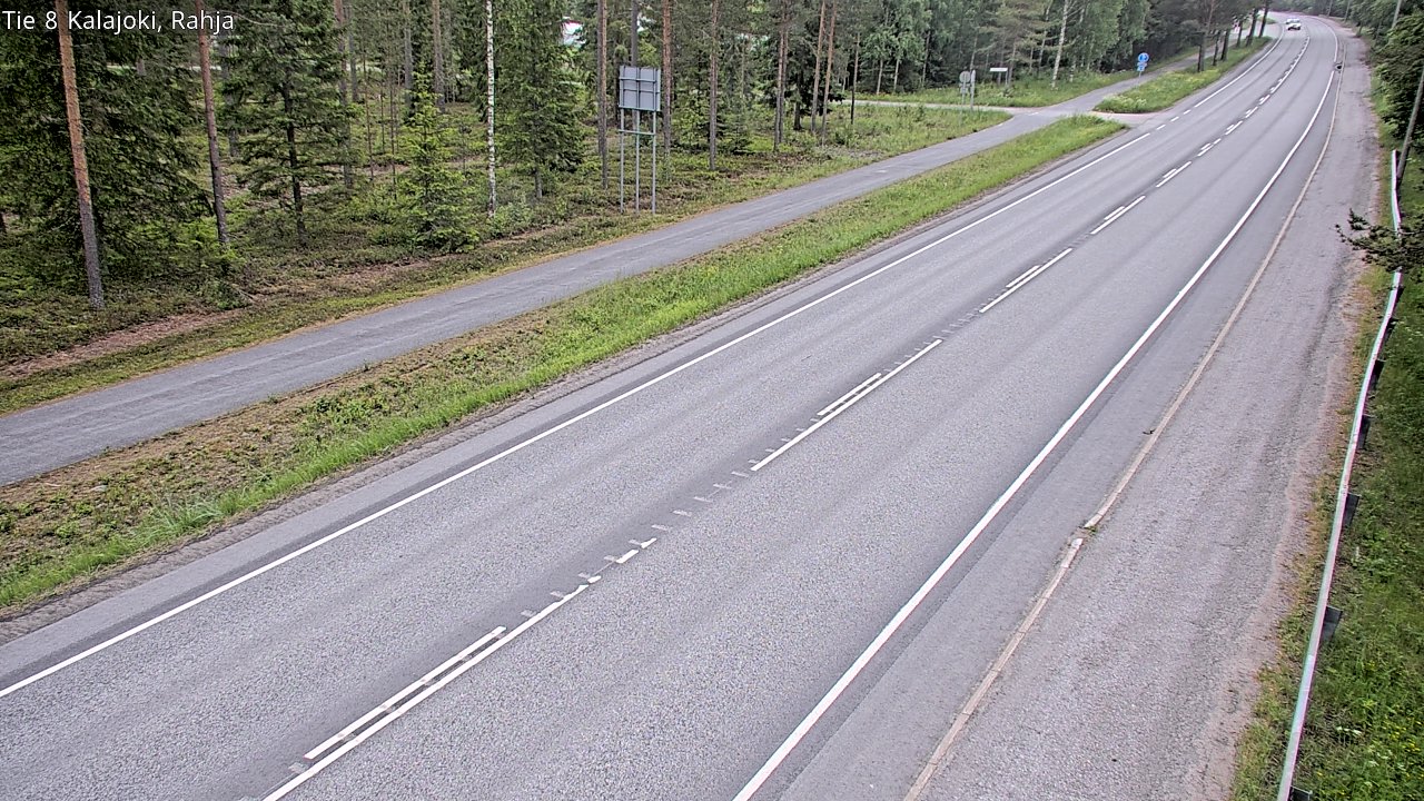 Kelikamerat Kuva Tie 8 Kalajoki, Rahja, Kalajoki, Pohjois-Pohjanmaa
