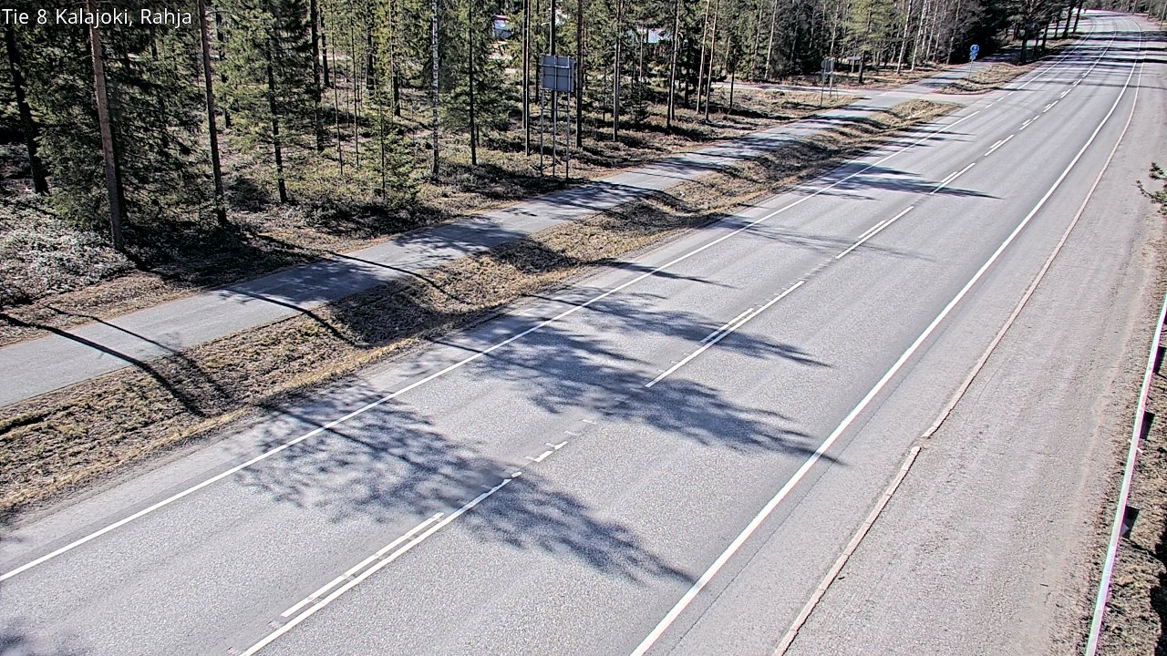 Kelikamerat Kuva Tie 8 Kalajoki, Rahja, Kalajoki, Pohjois-Pohjanmaa