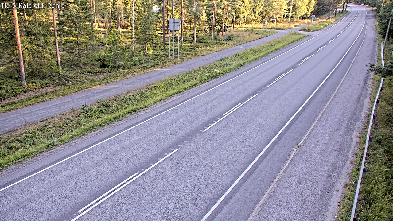 Kelikamerat Kuva Tie 8 Kalajoki, Rahja, Kalajoki, Pohjois-Pohjanmaa