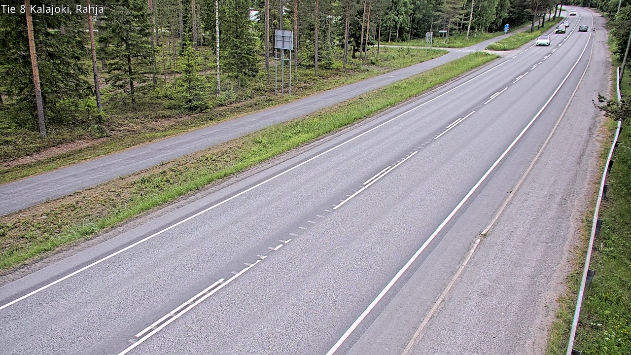 Kelikamerat Kuva Tie 8 Kalajoki, Rahja, Kalajoki, Pohjois-Pohjanmaa
