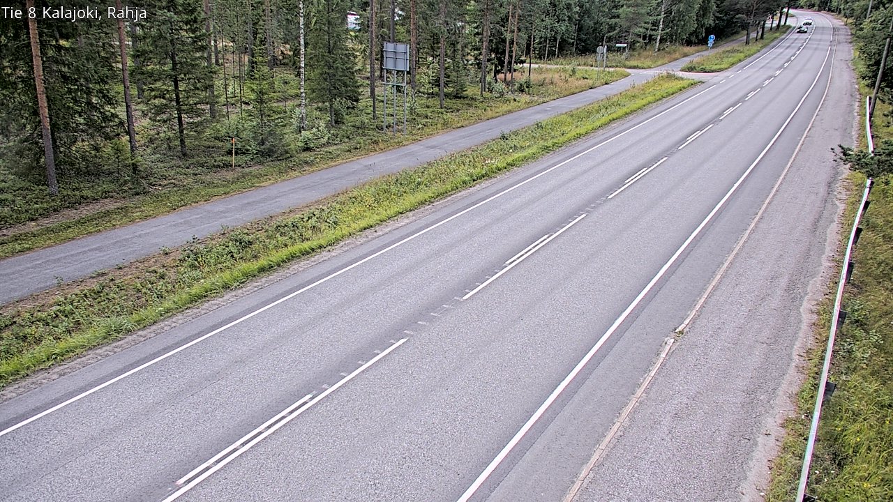 Weather Camera Image Road 8 Kalajoki, Rahja, Kalajoki, Pohjois-Pohjanmaa