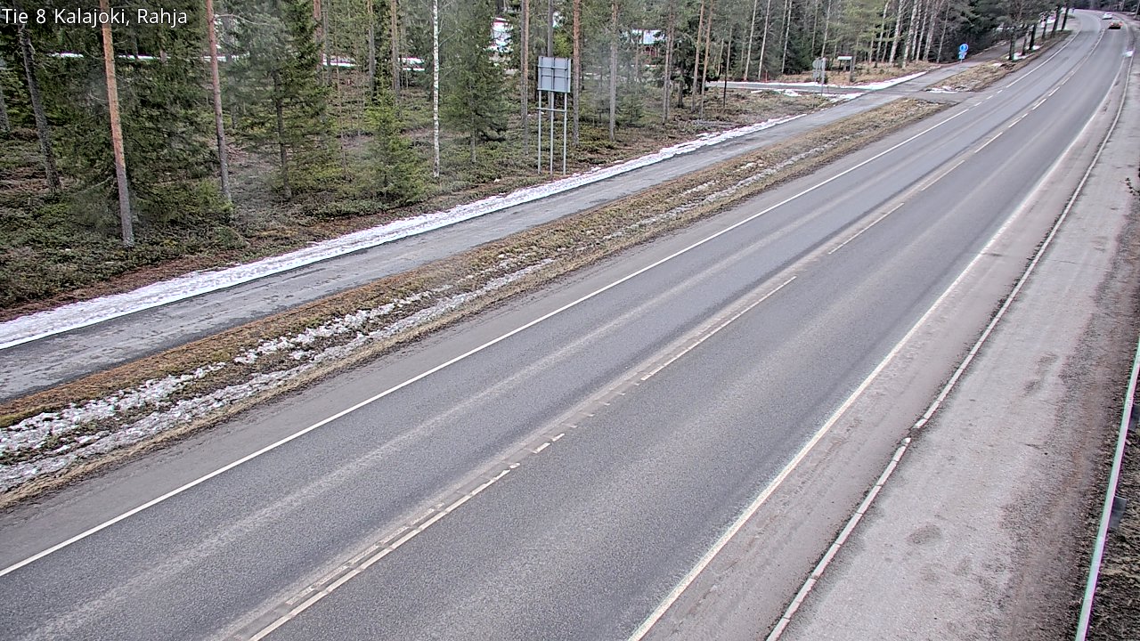 Kelikamerat Kuva Tie 8 Kalajoki, Rahja, Kalajoki, Pohjois-Pohjanmaa