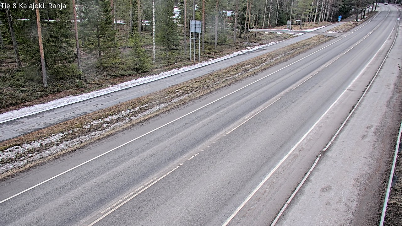 Kelikamerat Kuva Tie 8 Kalajoki, Rahja, Kalajoki, Pohjois-Pohjanmaa