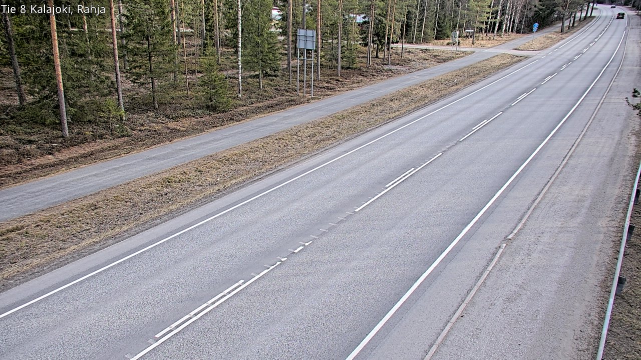 Kelikamerat Kuva Tie 8 Kalajoki, Rahja, Kalajoki, Pohjois-Pohjanmaa