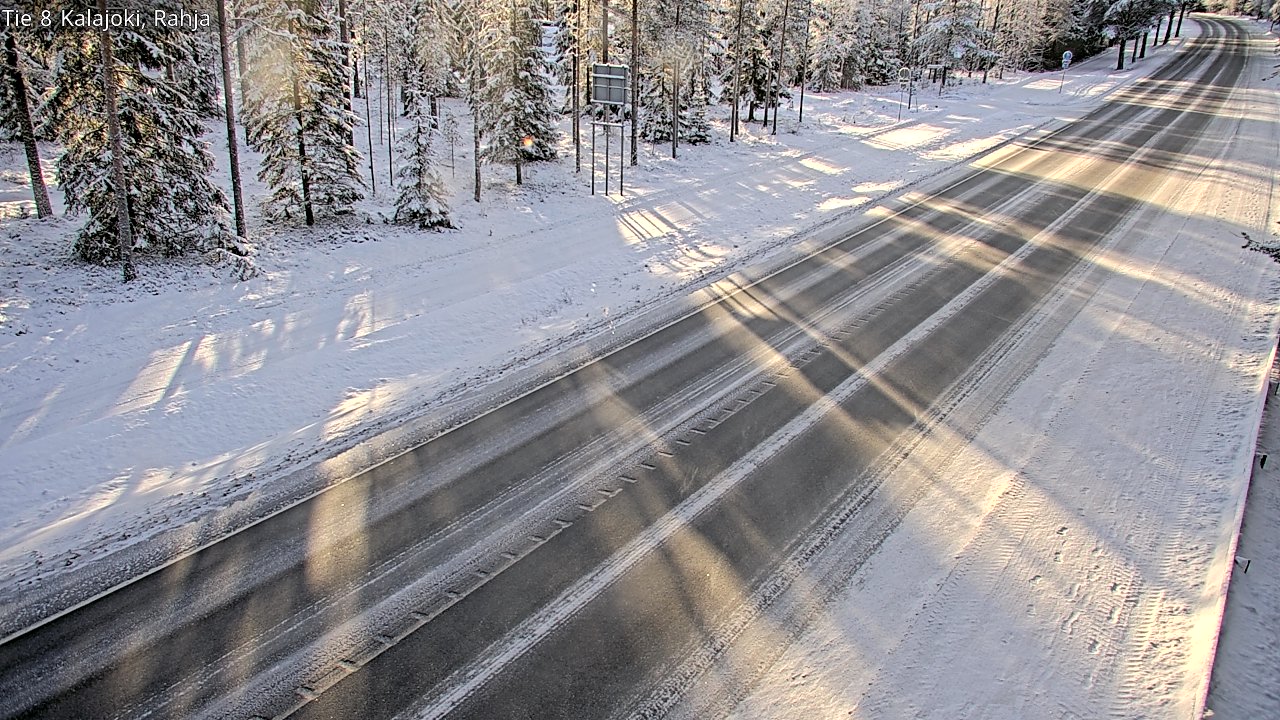 Weather Camera Image Road 8 Kalajoki, Rahja, Kalajoki, Pohjois-Pohjanmaa