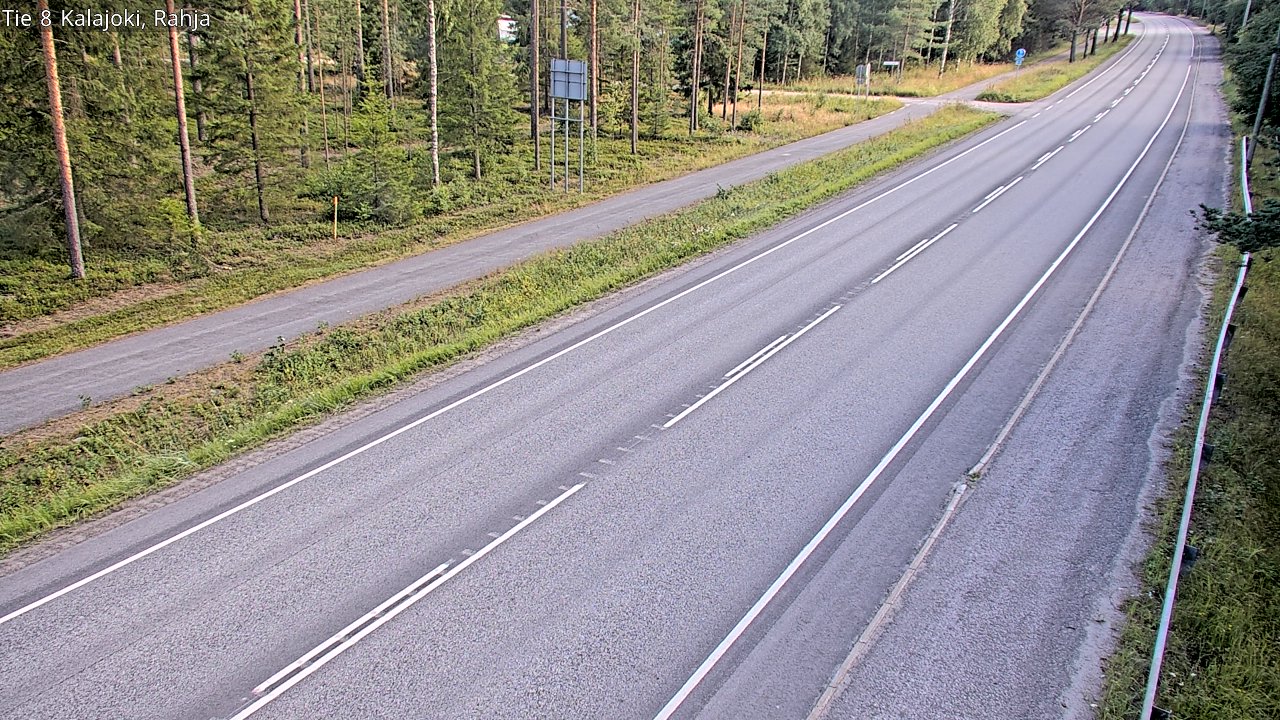Kelikamerat Kuva Tie 8 Kalajoki, Rahja, Kalajoki, Pohjois-Pohjanmaa