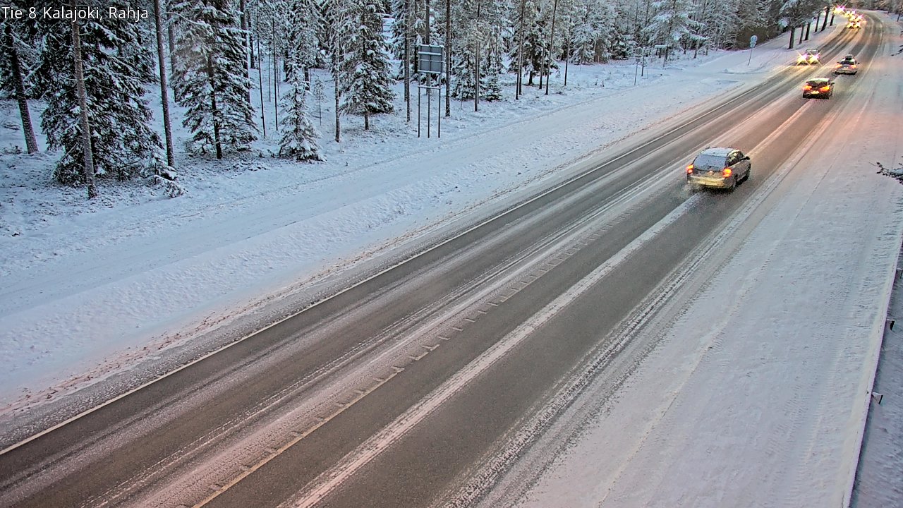 Weather Camera Image Road 8 Kalajoki, Rahja, Kalajoki, Pohjois-Pohjanmaa
