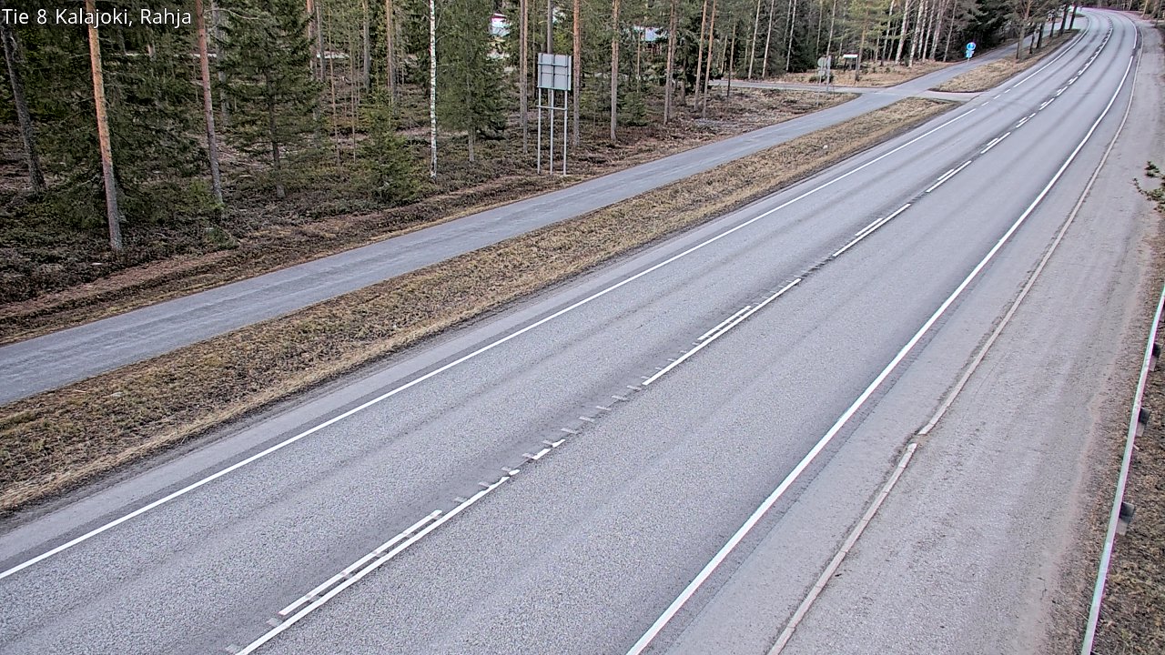 Kelikamerat Kuva Tie 8 Kalajoki, Rahja, Kalajoki, Pohjois-Pohjanmaa