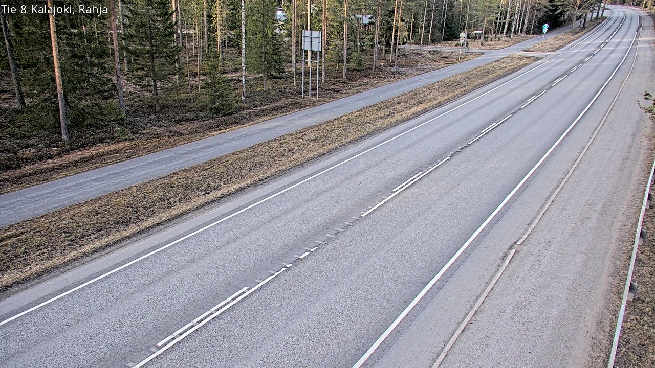 Kelikamerat Kuva Tie 8 Kalajoki, Rahja, Kalajoki, Pohjois-Pohjanmaa
