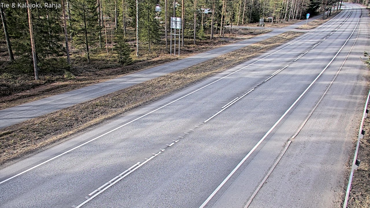 Kelikamerat Kuva Tie 8 Kalajoki, Rahja, Kalajoki, Pohjois-Pohjanmaa
