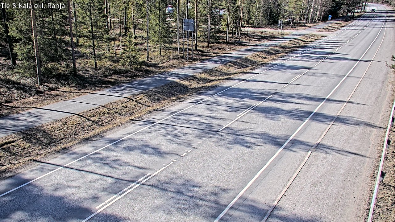 Kelikamerat Kuva Tie 8 Kalajoki, Rahja, Kalajoki, Pohjois-Pohjanmaa