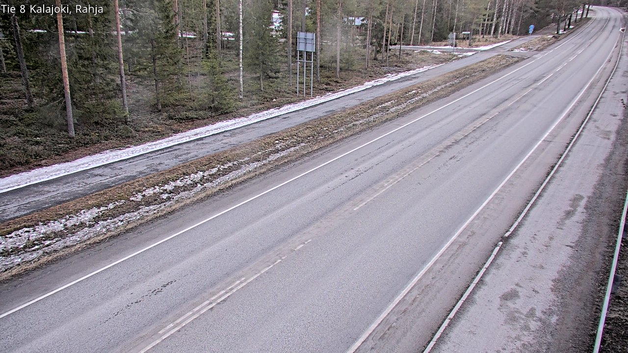 Kelikamerat Kuva Tie 8 Kalajoki, Rahja, Kalajoki, Pohjois-Pohjanmaa