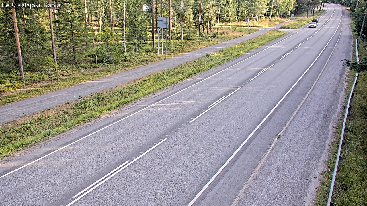 Kelikamerat Kuva Tie 8 Kalajoki, Rahja, Kalajoki, Pohjois-Pohjanmaa