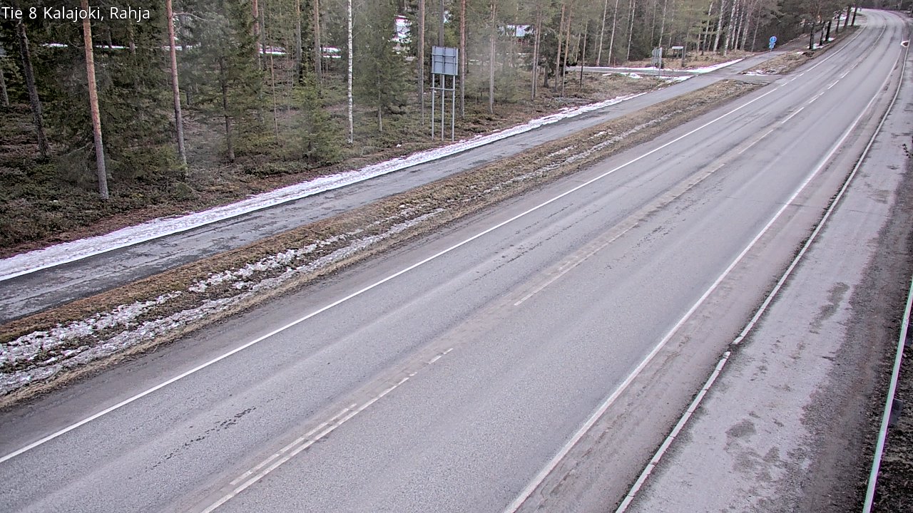 Kelikamerat Kuva Tie 8 Kalajoki, Rahja, Kalajoki, Pohjois-Pohjanmaa