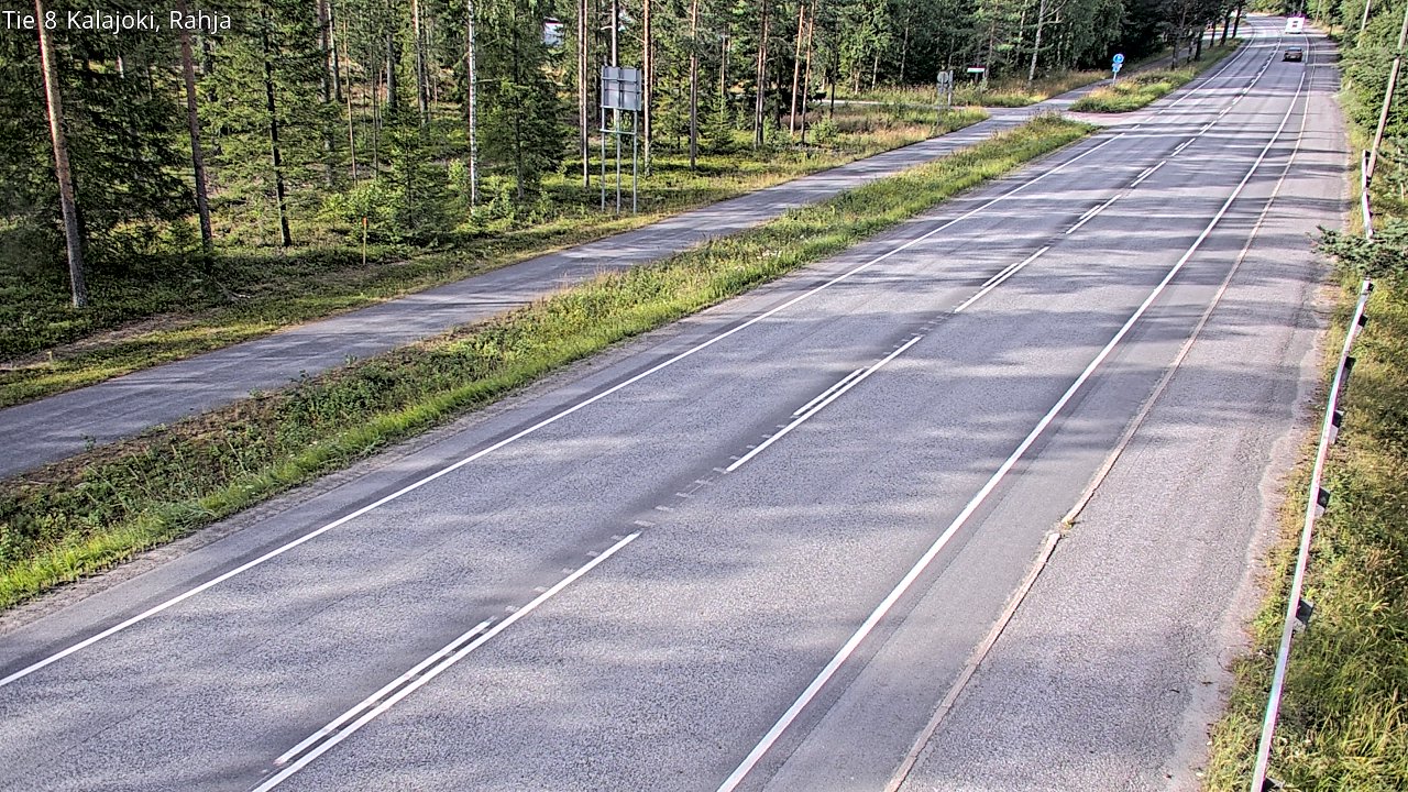 Kelikamerat Kuva Tie 8 Kalajoki, Rahja, Kalajoki, Pohjois-Pohjanmaa