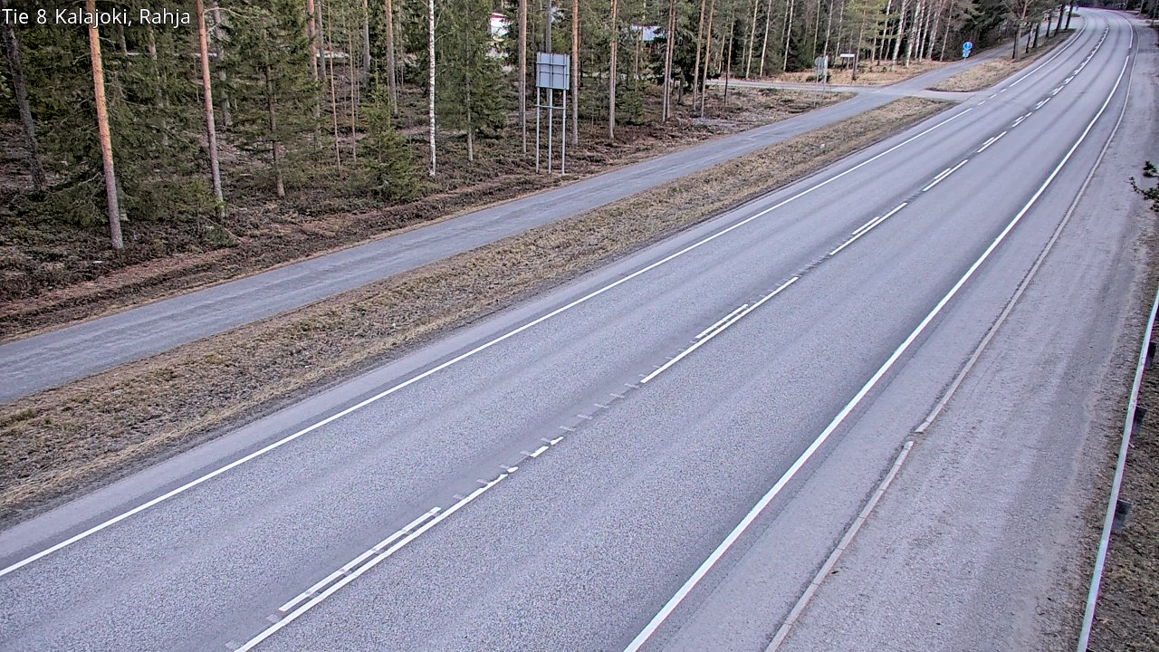 Kelikamerat Kuva Tie 8 Kalajoki, Rahja, Kalajoki, Pohjois-Pohjanmaa