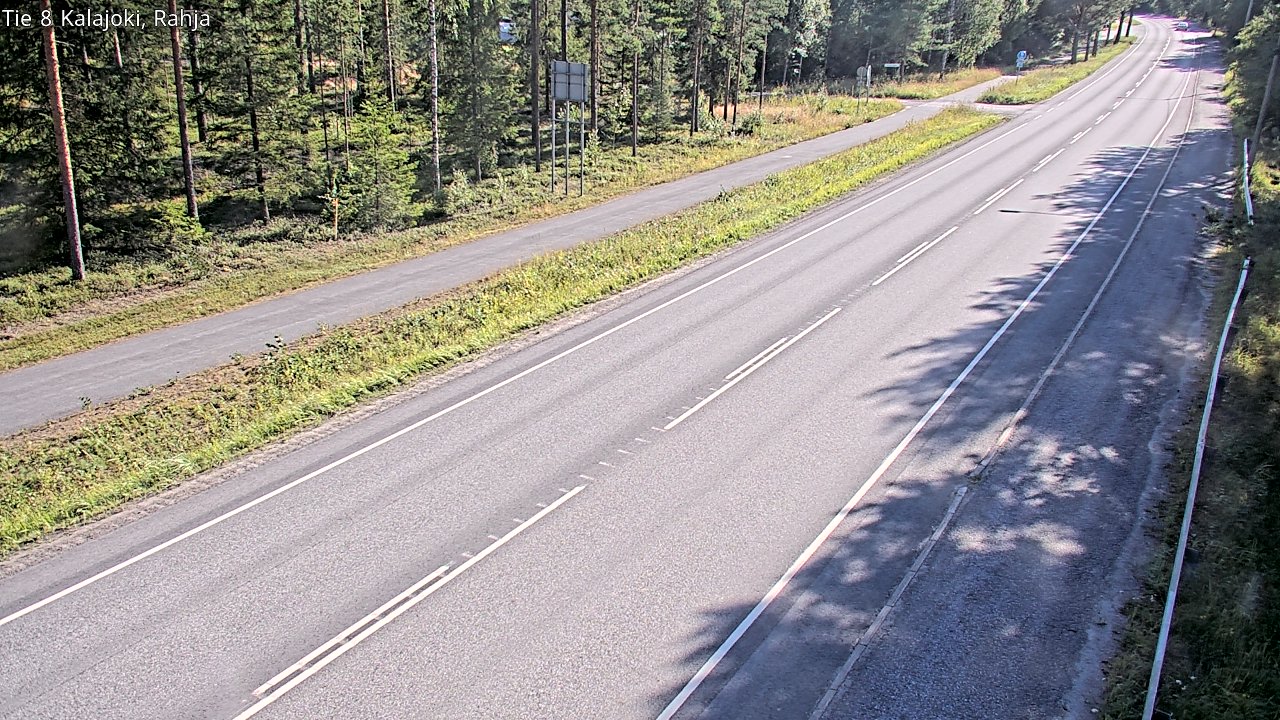 Kelikamerat Kuva Tie 8 Kalajoki, Rahja, Kalajoki, Pohjois-Pohjanmaa