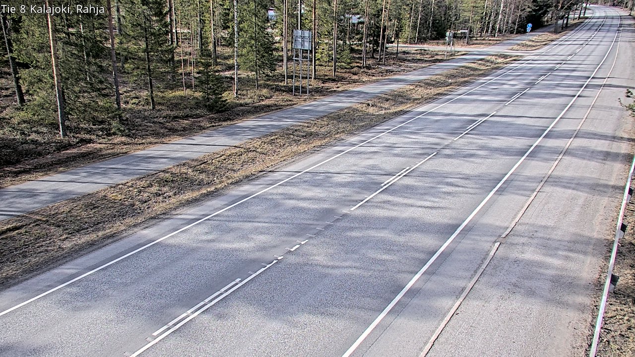 Kelikamerat Kuva Tie 8 Kalajoki, Rahja, Kalajoki, Pohjois-Pohjanmaa