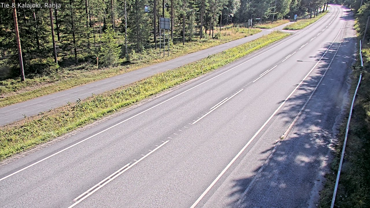 Kelikamerat Kuva Tie 8 Kalajoki, Rahja, Kalajoki, Pohjois-Pohjanmaa